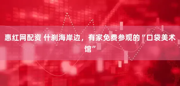 惠红网配资 什刹海岸边,有家免费参观的“口袋美术馆”