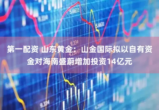 第一配资 山东黄金：山金国际拟以自有资金对海南盛蔚增加投资14亿元